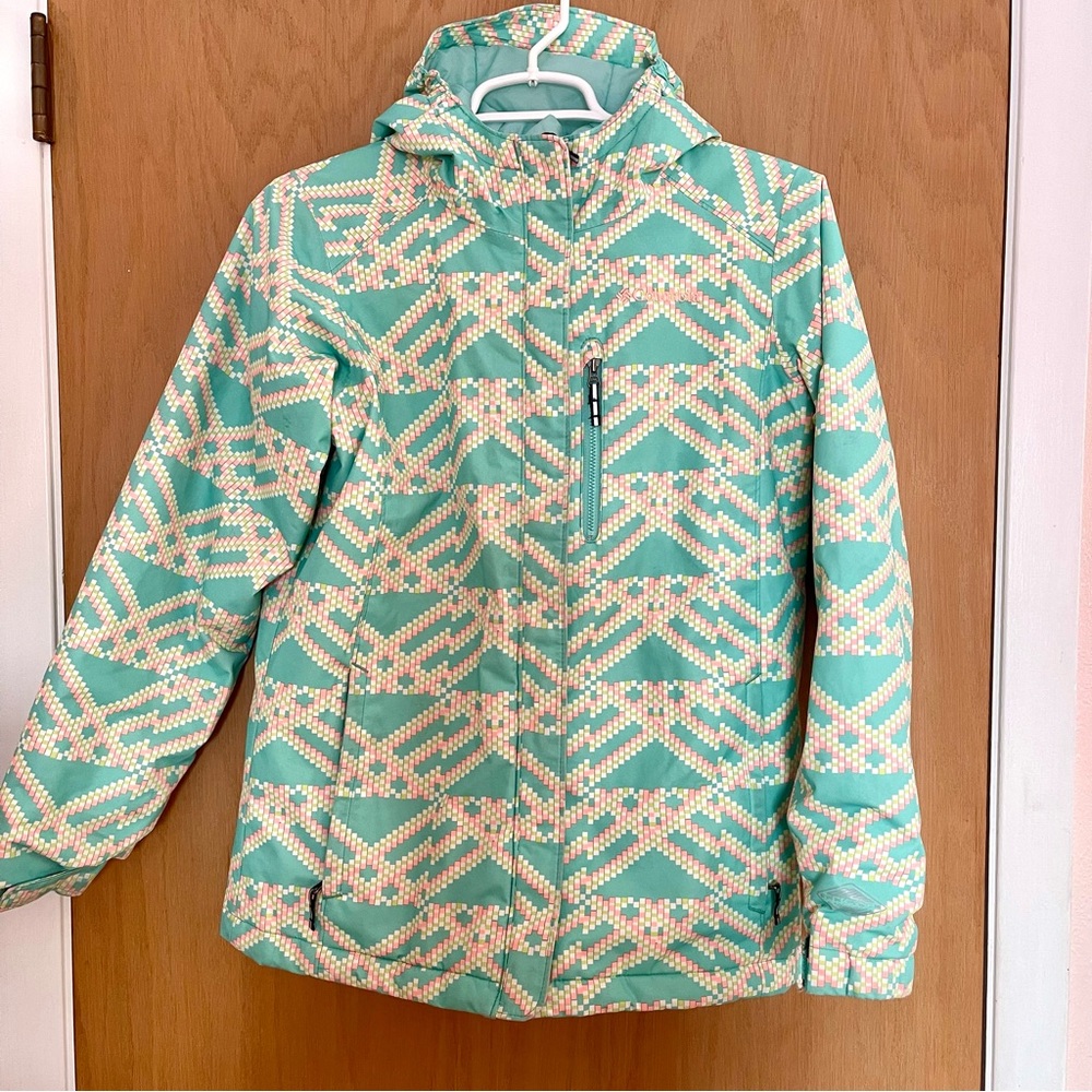 Columbia Girls Omnitech Ski Jacket Size L
